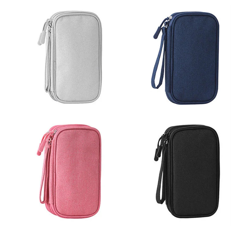 Bolsa de Viaje Impermeable para Cables y Accesorios Electrónicos